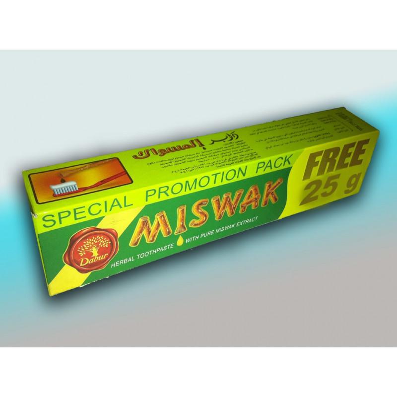 Dentifrice Miswak Dabur 75g Mudo Bien-être et Santé 5022496010726 Librairie Musulmane Al-imen