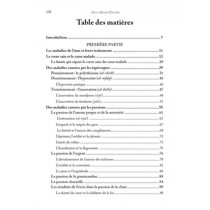 Les maladies de l'âme - Anas Ahmad Karzûn - éditions Al-Hadîth Al-Hadîth Livre > Islam > Santé et Médecine Prophétique 9782875453013 Librairie Musulmane Al-imen