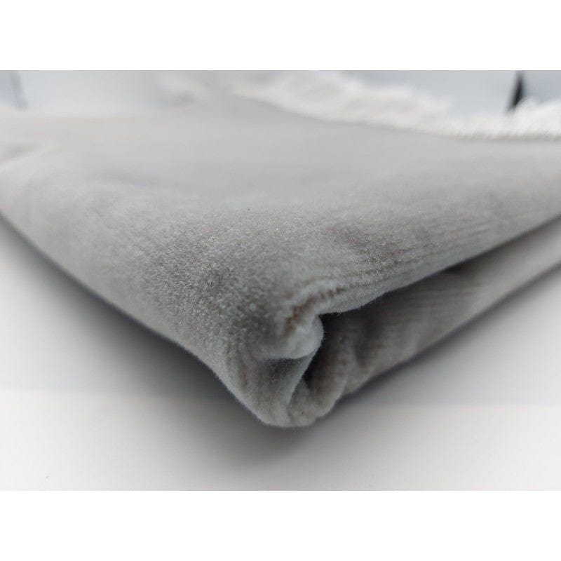 Tapis De Prière Velours Luxe Couleur Unie - Gris Sana Tapis de prière > Velours 3700495421126 Librairie Musulmane Al-imen