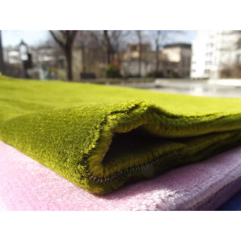 Tapis de Prière Velours Luxe couleur unie - VERT KAKI Sana Tapis de prière > Velours 3700495411042 Librairie Musulmane Al-imen