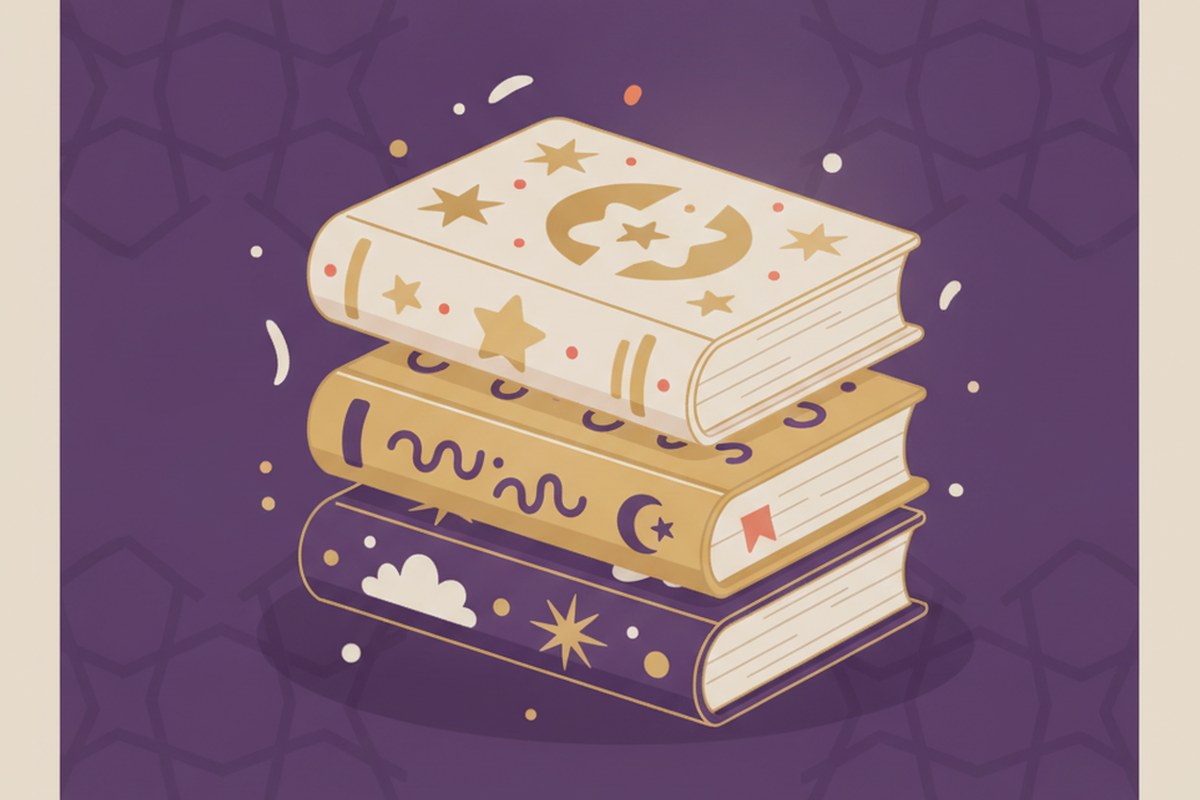 Éducation islamique des enfants : les meilleurs livres pour transmettre la foi — illustration AL-IMEN