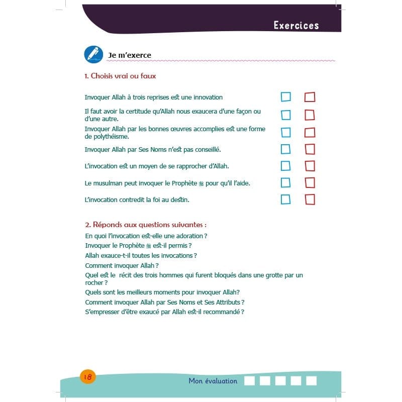 Arc-en-ciel 7 - Manuel d'enseignement des bases de l'Islam Al-Hadîth Livres > Islam > Introduction ou Nouveau Converti 9782875450036 Librairie Musulmane Al-imen