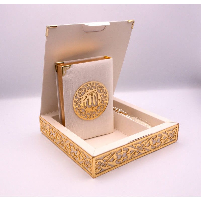 Coffret cadeau Al-imen : Box (Saint Coran Arabe de Poche + Chapelet) Librairie Al-imen Cadeaux Librairie Musulmane Al-imen