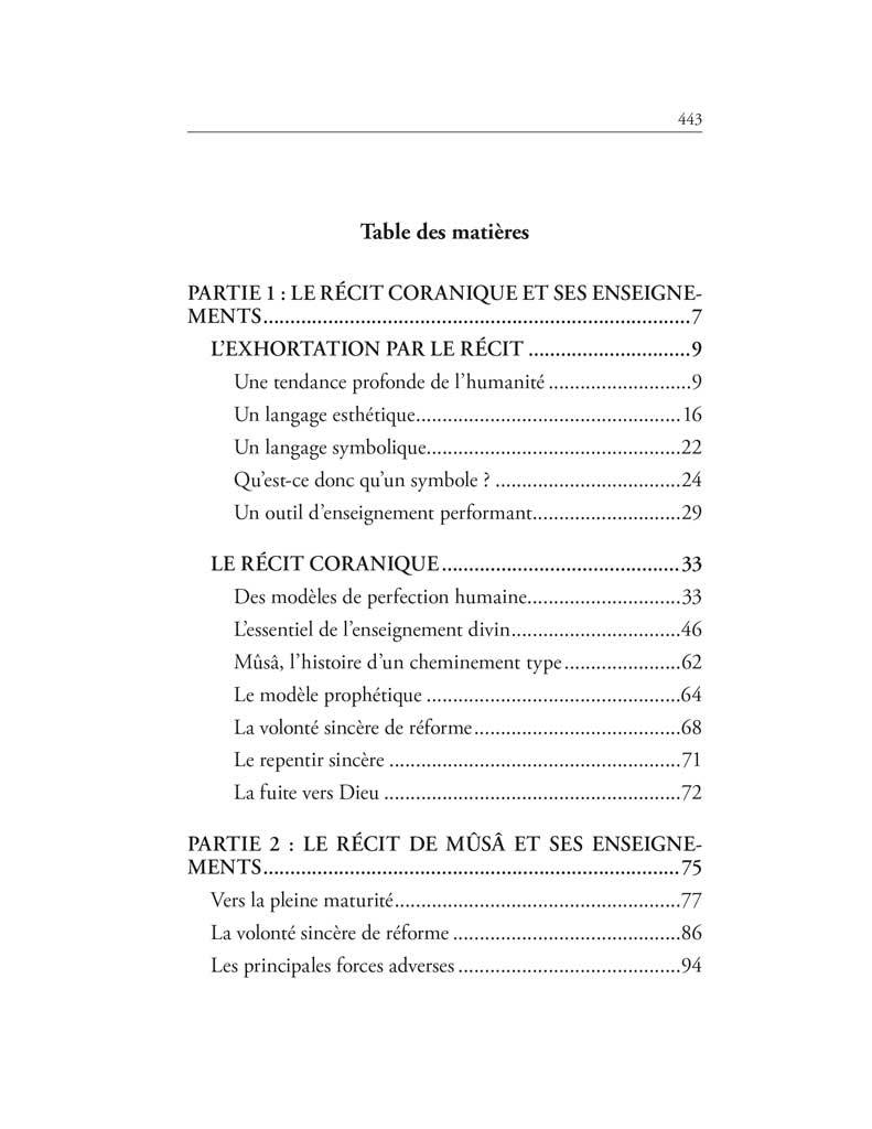 Du cheminement spirituel de Mûsâ - Aïcha B. Abdelkader Al - imen