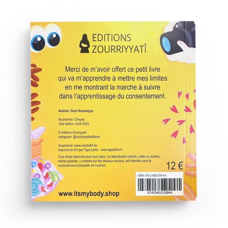 Je dis NON ! - Oum Soumeyya - Editions Zourriyyatî Zourriyyatî Livre Islam Enfant 9782960235944 Librairie Musulmane Al-imen