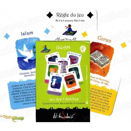 Jeu de cartes des 7 Familles de l'Islam Al - imen