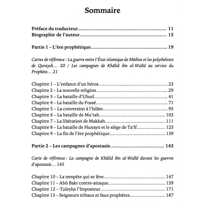 La Biographie de Khalid Ibn al-Walid Ribât Livre > Islam > Biographie 9782491948214 Librairie Musulmane Al-imen
