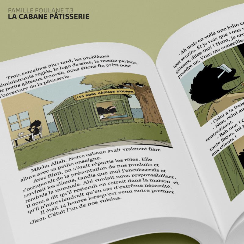 La Famille Foulane (Tome 3) - La cabane pâtisserie - BDouin Al - imen