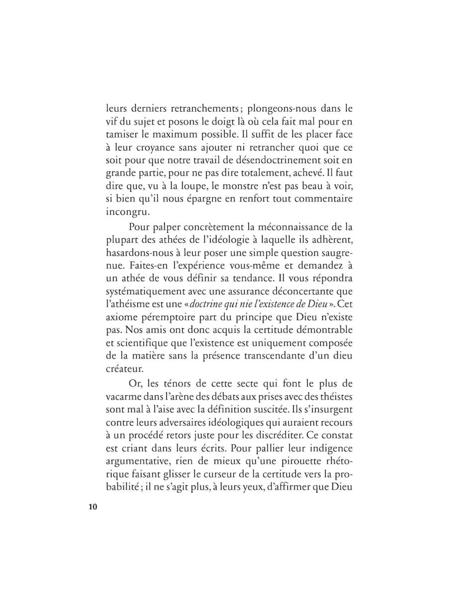 L'athéisme : l'hypothèse impossible par Dr. Sami 'Ameri Al - imen