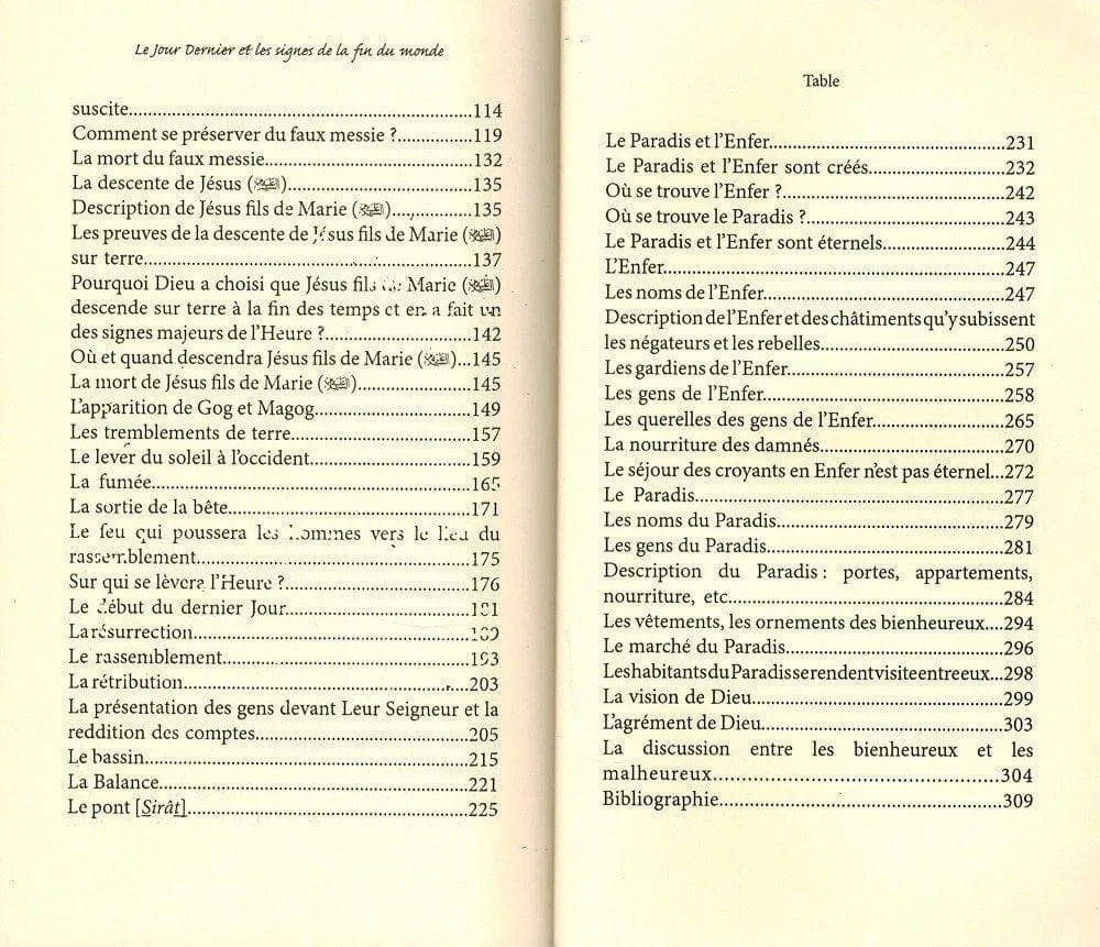 Le jour dernier et les signes de la fin du monde Maison d'Ennour Livre > Islam > Tawhid / Aqidah (Croyance) 9782910891459 Librairie Musulmane Al-imen