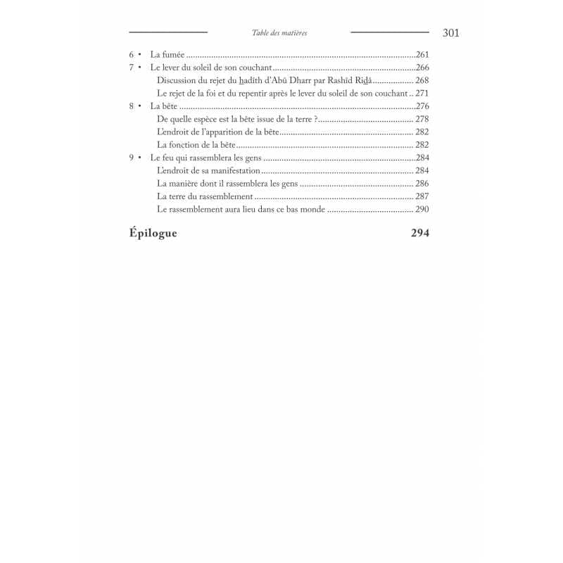 Les signes de la fin des temps - Dr Yûsuf al-Wâbil Al-Hadîth Livre Islam Hadith (Traditions Prophétiques) 9782875451699 Librairie Musulmane Al-imen