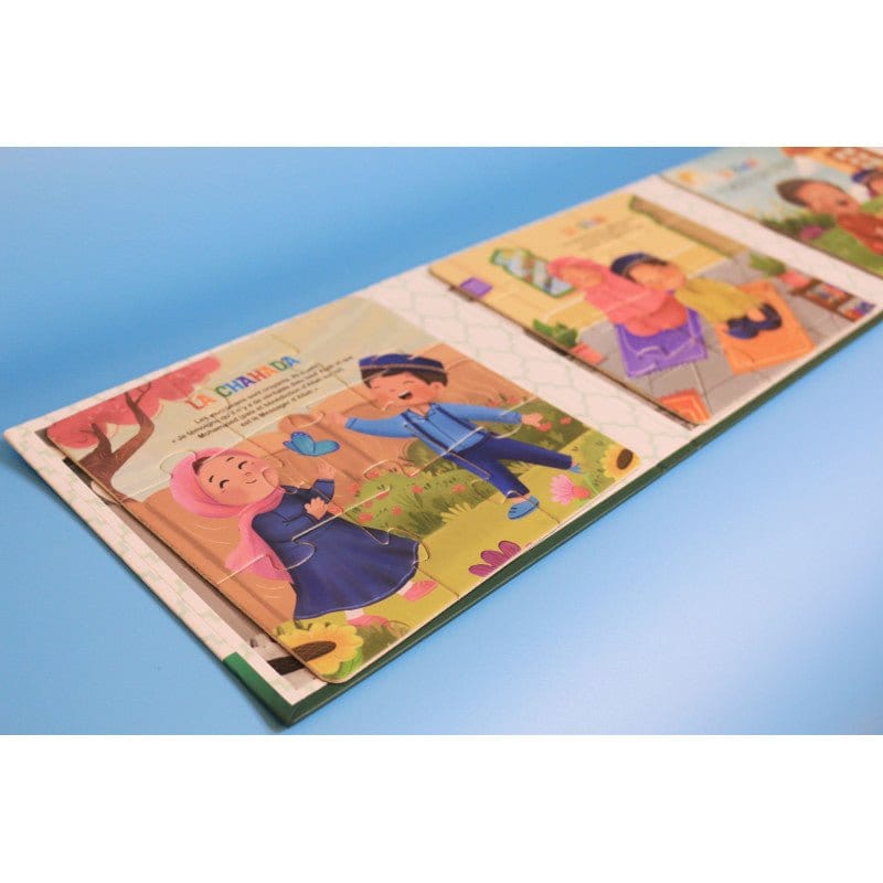 Livre Puzzle Magnétique : Les 5 Piliers de l'Islam (5 Puzzles Magnétiques en 1) Sana Jeu Islam 9782356337009 Librairie Musulmane Al-imen