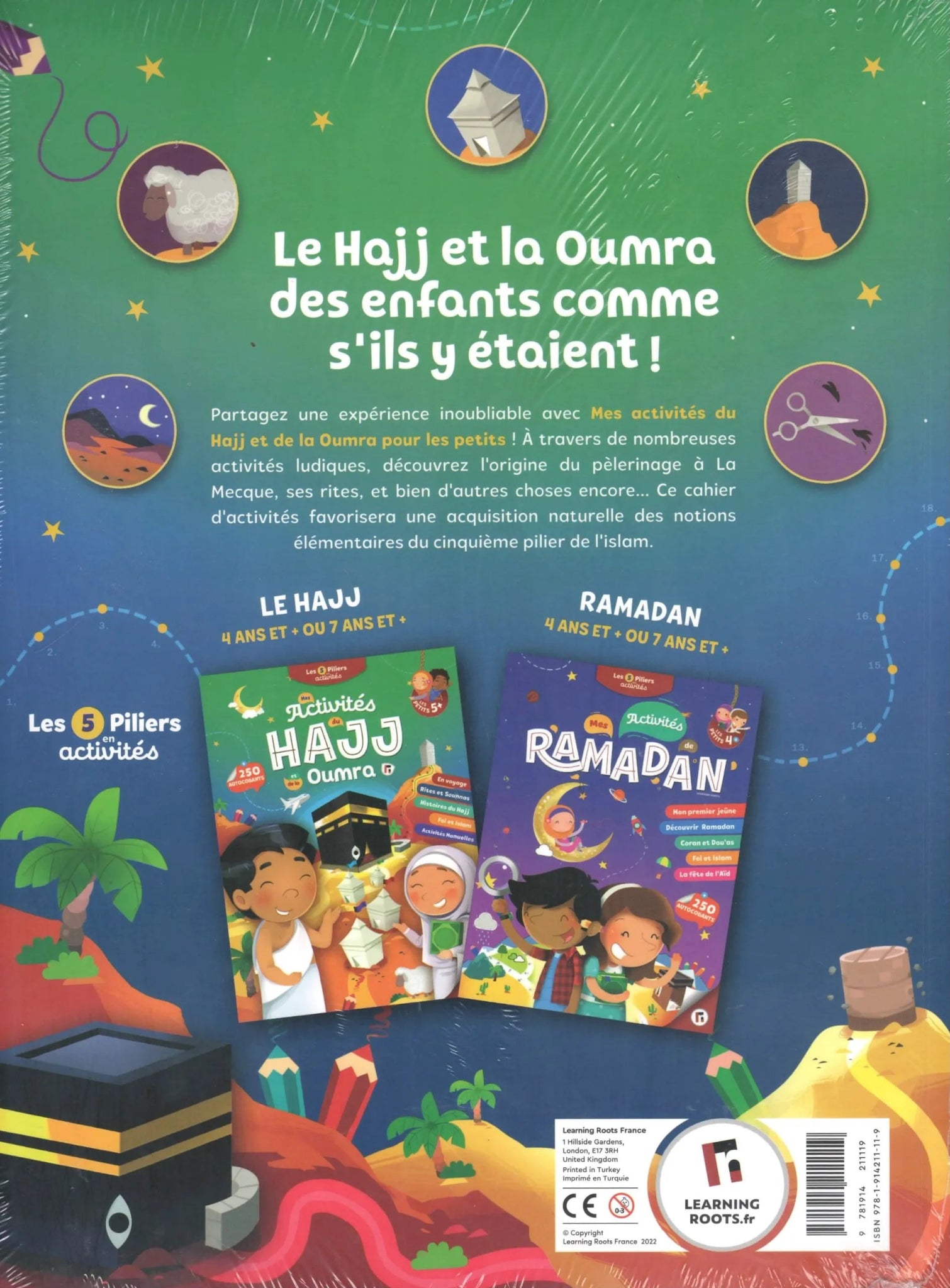 Mes activités du Hajj et de la Omra pour les Petits (+ 4 ans)(Learning Roots) disponible chez Al - imen