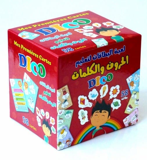 Mes premières Cartes DICO - لعبة البطاقات لتعليم الحروف و الكلمات Digital Future Jeu Islam 9786144473351 Librairie Musulmane Al-imen