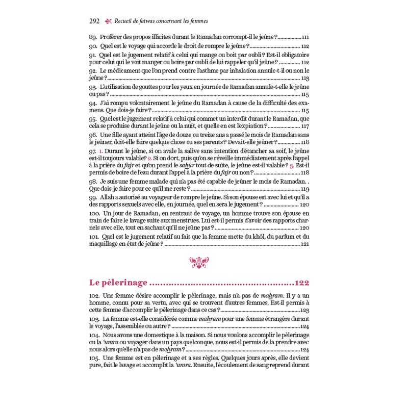 Recueil de fatwas concernant les femmes - 'Amr 'Abd al-Mun'im Salîm - Nouvelle édition - Editions Al-hadith Al-Hadîth Livre Islam Femme 9782875452177 Librairie Musulmane Al-imen
